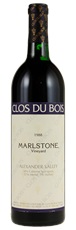 1988 Clos du Bois Marlstone