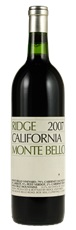 2007 Ridge Monte Bello