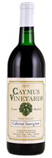 1977 Caymus Cabernet Sauvignon