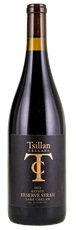 2022 Tsillan Cellars Estate Reserve Syrah