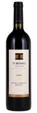 2004 Te Whau Double-Barrel Merlot