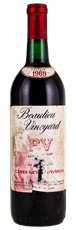 1969 Beaulieu Vineyard Cabernet Sauvignon