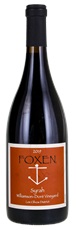 2019 Foxen Williamson-Dore Vineyard Syrah
