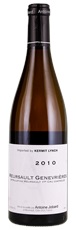 2010 Antoine Jobard Meursault Genevrieres