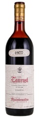1977 Mastroberardino Taurasi Riserva