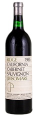 1985 Ridge Jimsomare Monte Bello Cabernet Sauvignon CP