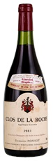 1981 Domaine Ponsot Clos de la Roche