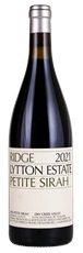 2021 Ridge Lytton Estate Petite Sirah