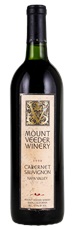 1990 Mount Veeder Cabernet Sauvignon