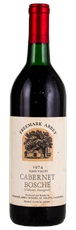 1974 Freemark Abbey Bosche Cabernet Sauvignon