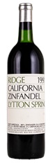 1991 Ridge Lytton Springs Zinfandel