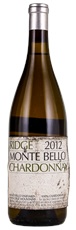 2012 Ridge Monte Bello Chardonnay