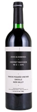 2016 Ashes  Diamonds Rancho Pequeo Vineyard No 2 Cabernet Sauvignon