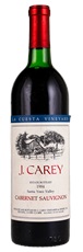 1984 J Carey La Cuesta Vineyard Cabernet Sauvignon