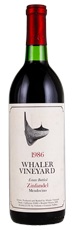1986 Whaler Vineyard Zinfandel