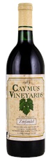 1983 Caymus Zinfandel