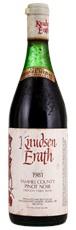 1981 Knudsen Erath Yamhill Pinot Noir