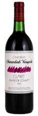 1990 Shenandoah Vineyards Claret