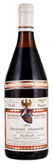 1971 Ferdinand Pieroth Connoisseur Selection Janosmajor Johanneshof Ausbruch Cabernet Franc
