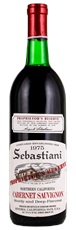 1975 Sebastiani Proprietors Reserve Cabernet Sauvignon