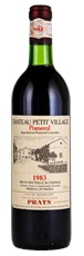 1983 Chteau Petit Village