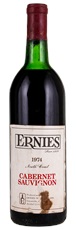 1974 Ernies North Coast Cabernet Sauvignon