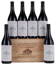 2016 Giuseppe E Figlio Mauro Mascarello Barolo Monprivato Ca dMorissio Riserva