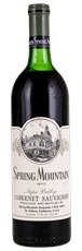 1977 Spring Mountain Vineyard Cabernet Sauvignon