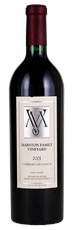 2001 Marston Family Vineyards Cabernet Sauvignon