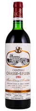 1981 Chteau Chasse-Spleen