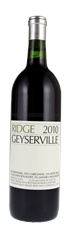 2010 Ridge Geyserville