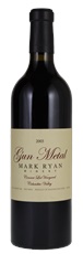 2003 Mark Ryan Winery Gun Metal Conner Lee Vineyard Red Wine