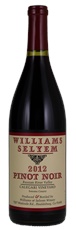 2012 Williams Selyem Calegari Vineyard Pinot Noir