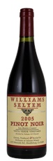 2005 Williams Selyem Vista Verde Vineyard Pinot Noir