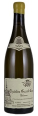 2005 Domaine Francois Raveneau Chablis Valmur