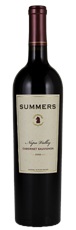 2002 Summers Winery Cabernet Sauvignon