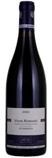 2002 Domaine Anne Gros Vosne-Romanee Les Barreaux