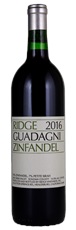 2016 Ridge Guadagni Zinfandel